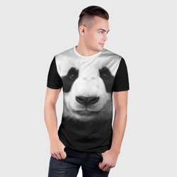 Мужская футболка 3D Slim Панда - фото 2