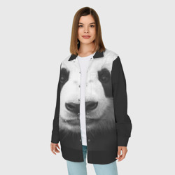 Женская рубашка oversize 3D Панда - фото 2