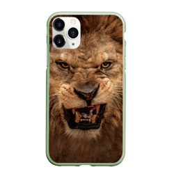Чехол для iPhone 11 Pro матовый Лев