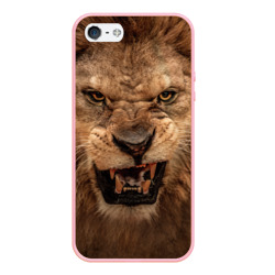 Чехол для iPhone 5/5S матовый Лев