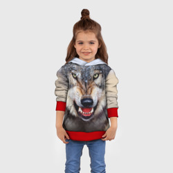Детская толстовка 3D Волк - фото 2