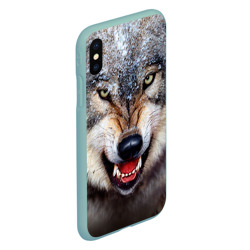 Чехол для iPhone XS Max матовый Волк - фото 2