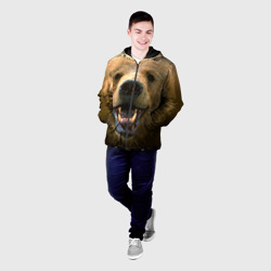 Мужская куртка 3D Мишка - фото 2