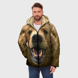 Мужская зимняя куртка 3D Мишка - фото 2
