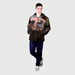 Мужская куртка 3D Медведь - фото 2