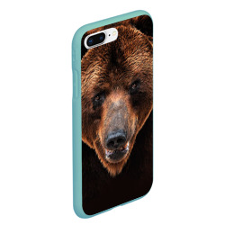 Чехол для iPhone 7Plus/8 Plus матовый Медведь - фото 2