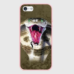 Чехол для iPhone 5/5S матовый Кобра