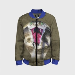 Детский бомбер 3D Кобра