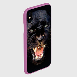 Чехол для iPhone XS Max матовый Пантера - фото 2