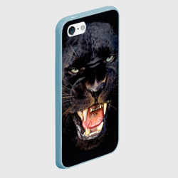 Чехол для iPhone 5/5S матовый Пантера - фото 2