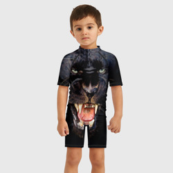 Детский купальный костюм 3D Пантера - фото 2