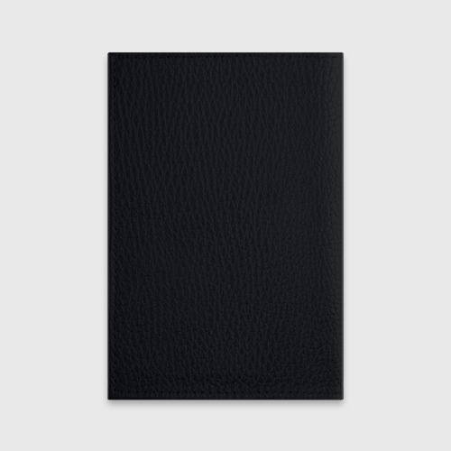 Обложка для паспорта матовая кожа Пантера, цвет черный - фото 2