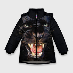 Зимняя куртка для девочек 3D Пантера