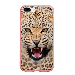 Чехол для iPhone 7Plus/8 Plus матовый Леопард