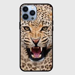 Чехол для iPhone 13 Pro Max Леопард