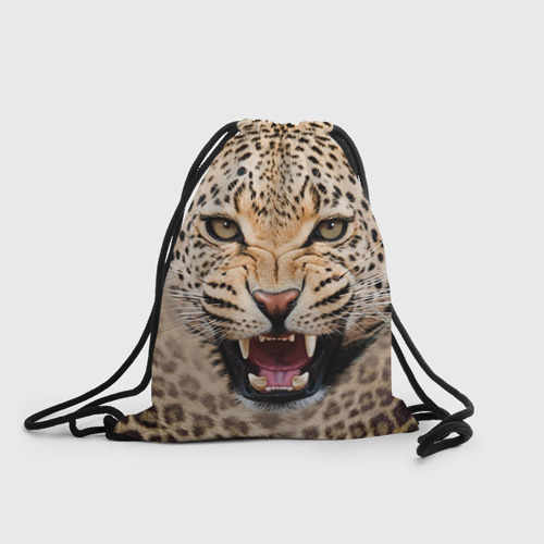 Рюкзак-мешок 3D Леопард