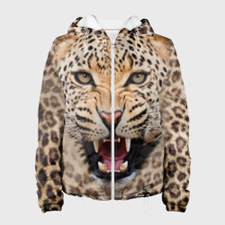 Женская куртка 3D Леопард