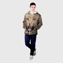 Мужская куртка 3D Леопард - фото 2