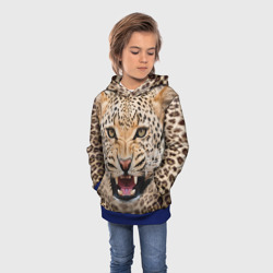 Детская толстовка 3D Леопард - фото 2