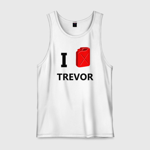 Мужская майка хлопок I Love Trevor