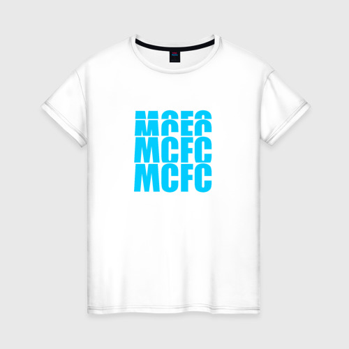 Женская футболка хлопок MCFC