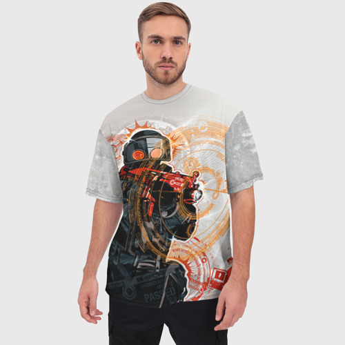 Мужская футболка oversize 3D Counter Strike, цвет 3D печать - фото 3