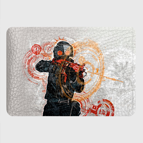 Картхолдер с принтом Counter Strike, цвет черный - фото 4