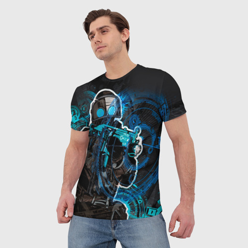 Мужская футболка 3D Counter Strike, цвет 3D печать - фото 3