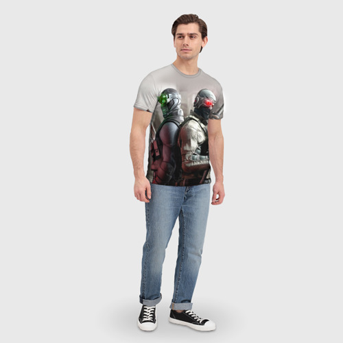 Мужская футболка 3D Splinter Cell: Conviction, цвет 3D печать - фото 5