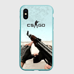 Чехол для iPhone XS Max матовый Counter Strike