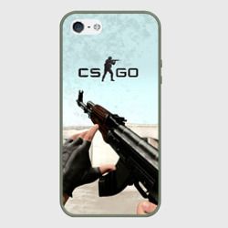 Чехол для iPhone 5/5S матовый Counter Strike