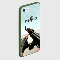 Чехол для iPhone 5/5S матовый Counter Strike - фото 2