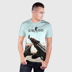 Мужская футболка 3D Slim Counter Strike - фото 2