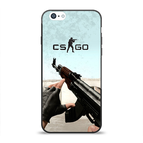 Чехол для Apple iPhone 6 силиконовый глянцевый Counter Strike Фото 01 Чехол для Apple iPhone 6 силиконовый глянцевый Counter Strike Фото 01
