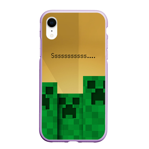 Чехол для iPhone XR матовый Minecraft Фото 01 Чехол для iPhone XR матовый Minecraft Фото 01