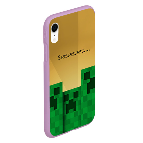 Чехол для iPhone XR матовый Minecraft Фото 01 Чехол для iPhone XR матовый Minecraft Фото 01