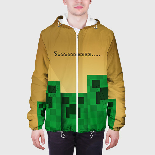 Мужская куртка 3D Minecraft - фото 4