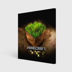 Холст квадратный Minecraft