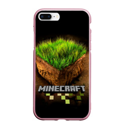 Чехол для iPhone 7Plus/8 Plus матовый Minecraft