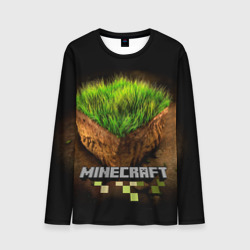 Мужской лонгслив 3D Minecraft