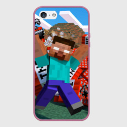Чехол для iPhone 5/5S матовый Minecraft