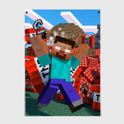 Постер Minecraft