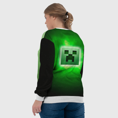 Женский свитшот 3D Minecraft, цвет 3D печать - фото 7