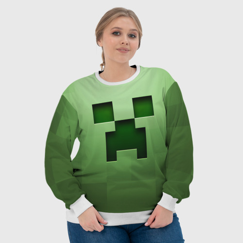 Женский свитшот 3D Minecraft, цвет 3D печать - фото 6