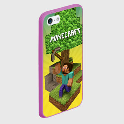 Чехол для iPhone 5/5S матовый Minecraft - фото 2