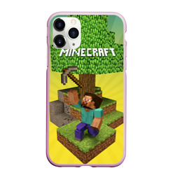 Чехол для iPhone 11 Pro Max матовый Minecraft