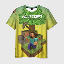 Мужская футболка 3D Minecraft