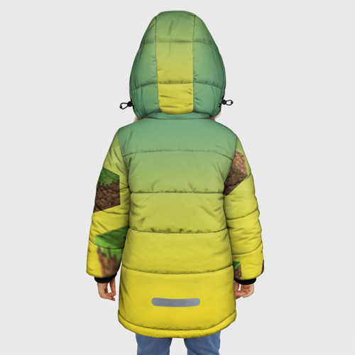 Зимняя куртка для девочек 3D Minecraft - фото 4