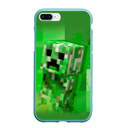 Чехол для iPhone 7Plus/8 Plus матовый Minecraft