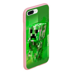 Чехол для iPhone 7Plus/8 Plus матовый Minecraft - фото 2